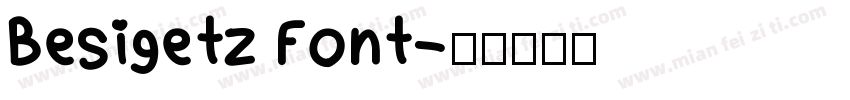 Besigetz Font字体转换